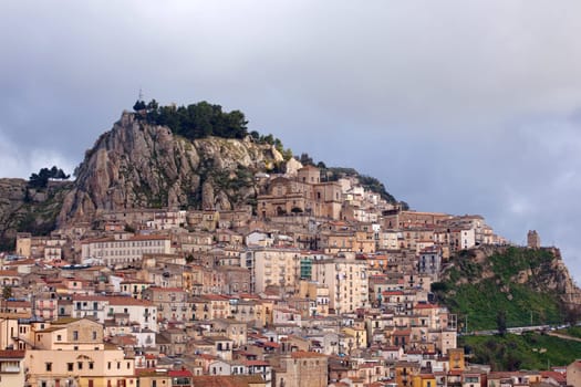 View of Nicosia, Sicily - Italy