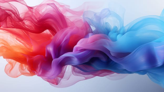 Abstract background. A vivid paint splash swirling, mix of colors.