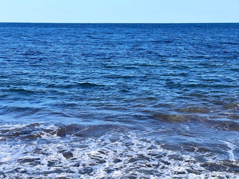 Sea water surface, Black sea in Bulgaria summer. High quality photo