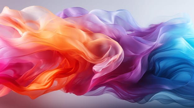 Abstract background. A vivid paint splash swirling, mix of colors.