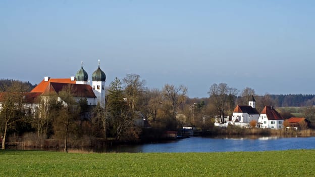 Seeon,monastery with St. Walburga,St. Lambert
