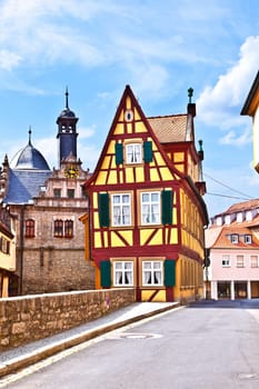 scenic historic houses in Marktbreit