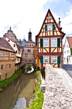 scenic historic houses in Marktbreit