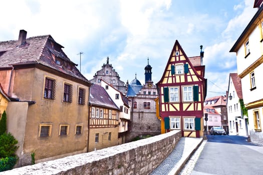 scenic historic houses in Marktbreit