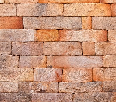 seamless bricks of an historic building QTAB Minar in Delhi