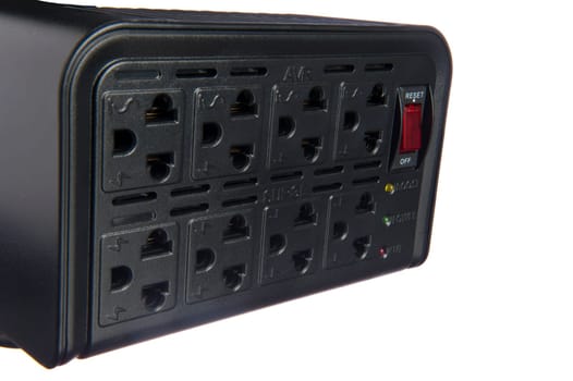a UPS black on a white background