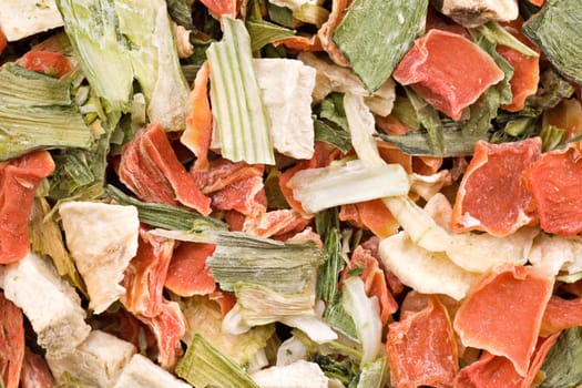 food spicery background , dried vegetables in varying ratios