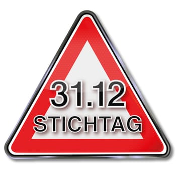 Traffic sign cut-off date 31.12