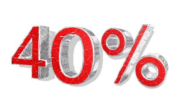 a  sign advertising for sale with discount