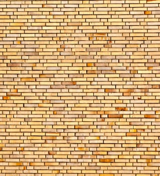 beige yellow brick wall