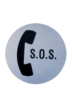 The symbol for emergency calls
