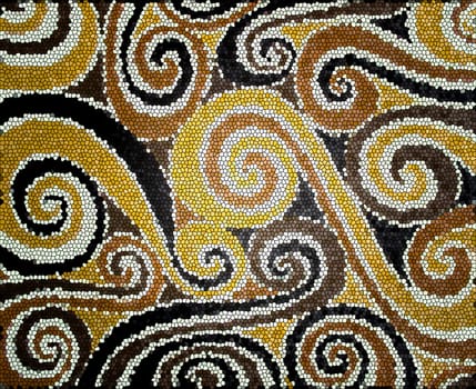 Background with red and gray spiral
