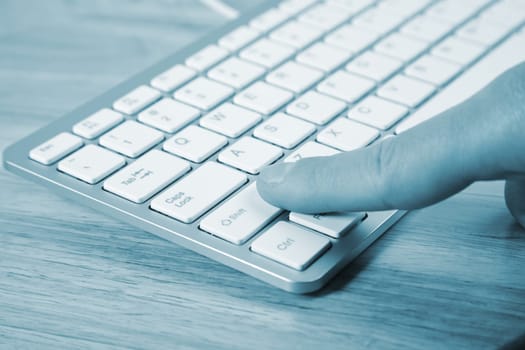 Pressing a button on keboard