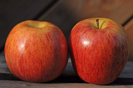 two apples