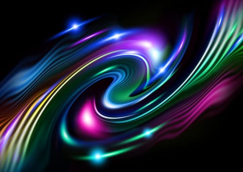 Abstract illustration glowing background. For your design.