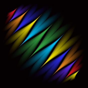 Abstract vector glowing background. For your design.