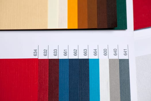 Color guide to match colors for printing