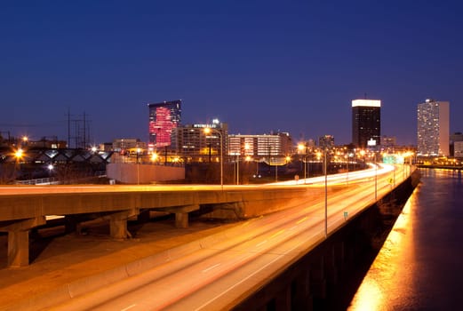 Philadelphia  by night