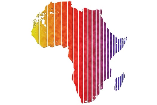 Illustration of Map Of Africa