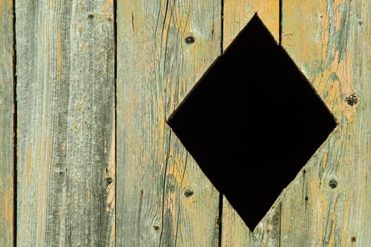 Wooden hut detail