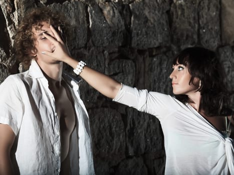 Portrait of a sexy young couple