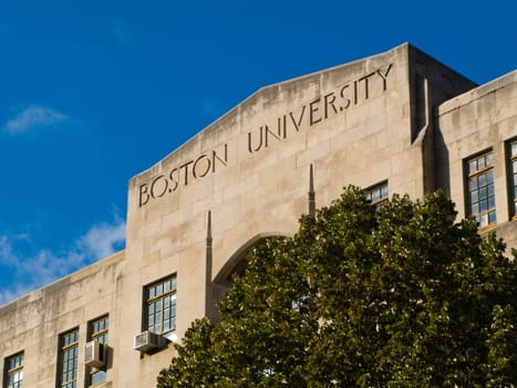 Building on Boston University&#039 s main campus in Boston