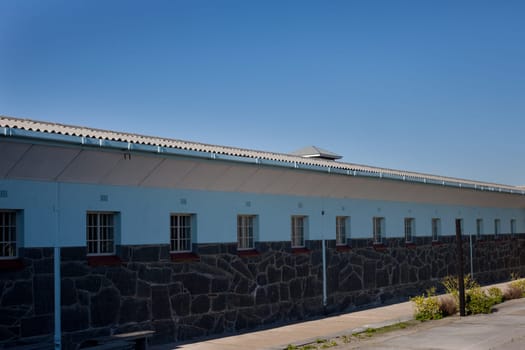 Nelson Mandela&#039 s Cell Block at Robben Island Prison