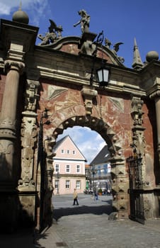 Castle Gate in Bückeburg