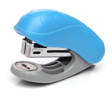 Stapler over white background