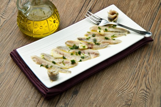 marinated anchovies
