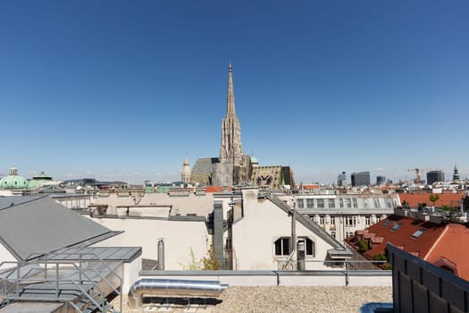 St. Stephen's Cathedral in Vienna,church and historical building of the capital