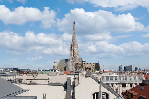 St. Stephen's Cathedral in Vienna,church and historical building of the capital