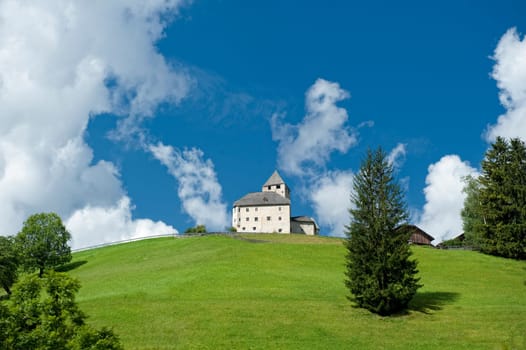 The church of St. Martin in the South Tyrol