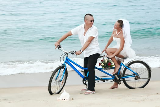 Wedding on the tropical beach