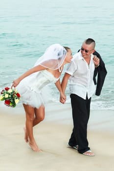 Wedding on the tropical beach