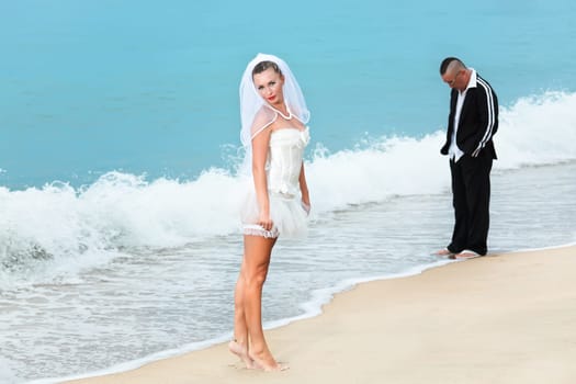 Wedding on the tropical beach
