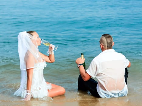 Wedding on the tropical beach