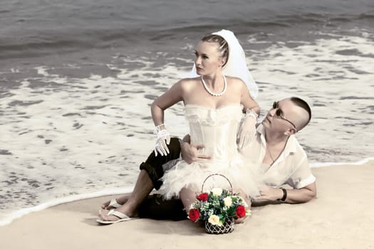 Wedding on the tropical beach