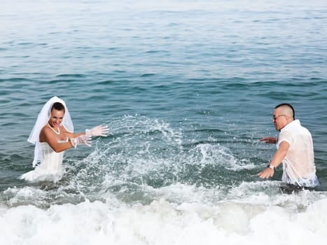 Wedding on the tropical beach