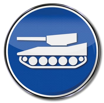 Road sign tank