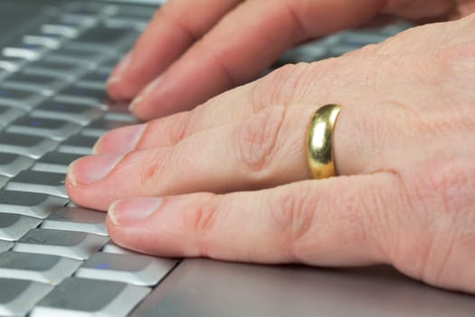 Old Hands on a Keyboard