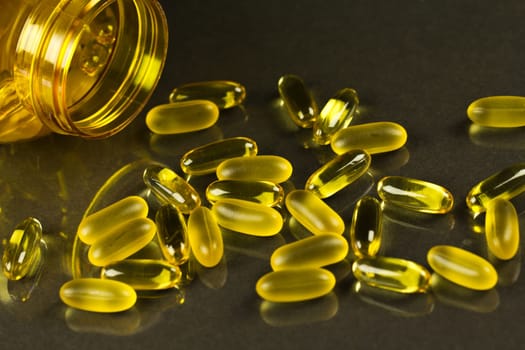 Primrose and cod liver oil supplements