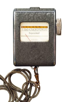 Detail of the old expometer - photo equipment