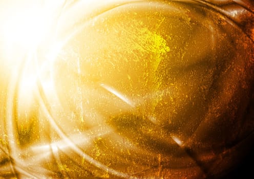 Bright golden design. Grunge style eps 10