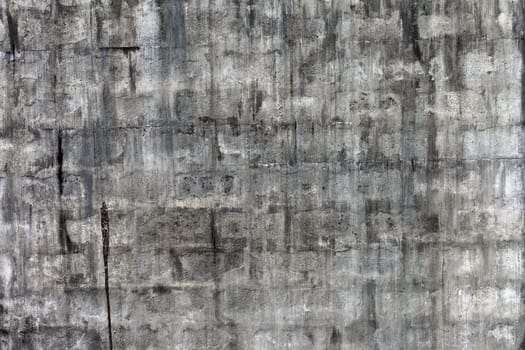 The high detailed rough white brick wall