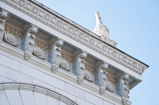 The railway station in Sochi. The architectural monument built 50 years