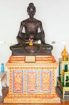 Stature of Staving Buddha in the Marble Temple in Bangkok, Thailand