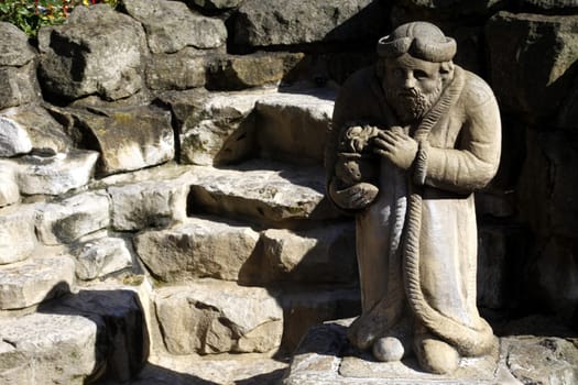 Pyrmont fountain man