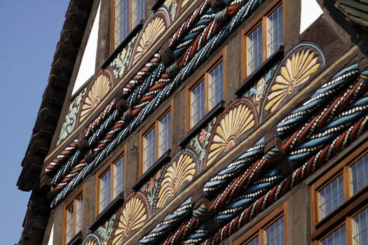 Half-timbered house in Höxter