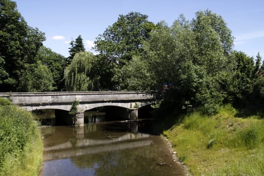 Humme Bridge from 1829 in Groß Berkel